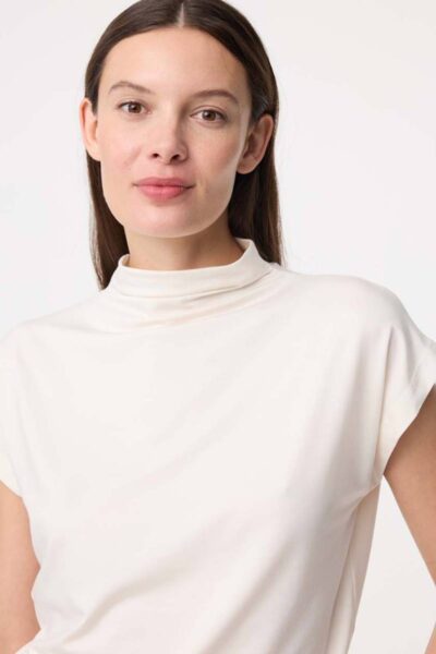 Mirre top off white Knit-ted