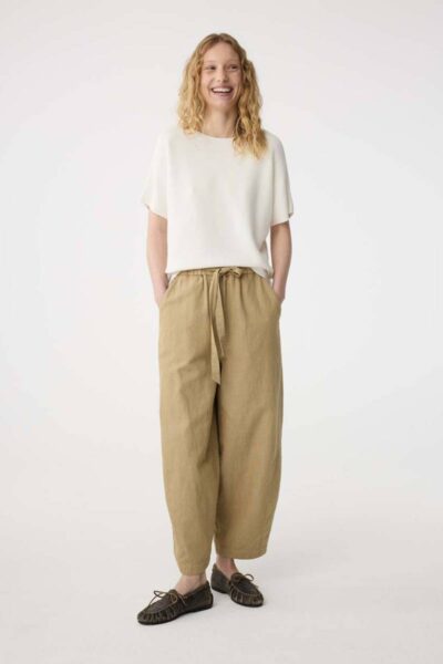 Eva top off white Knit-ted