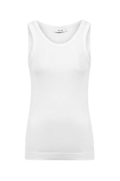 Ella top white Knit-ted