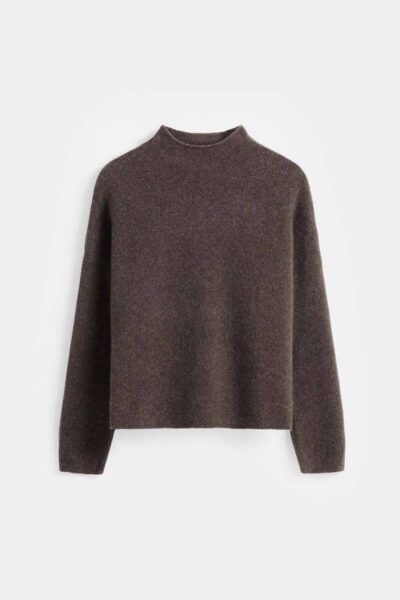 Kim pullover choco Knit-ted