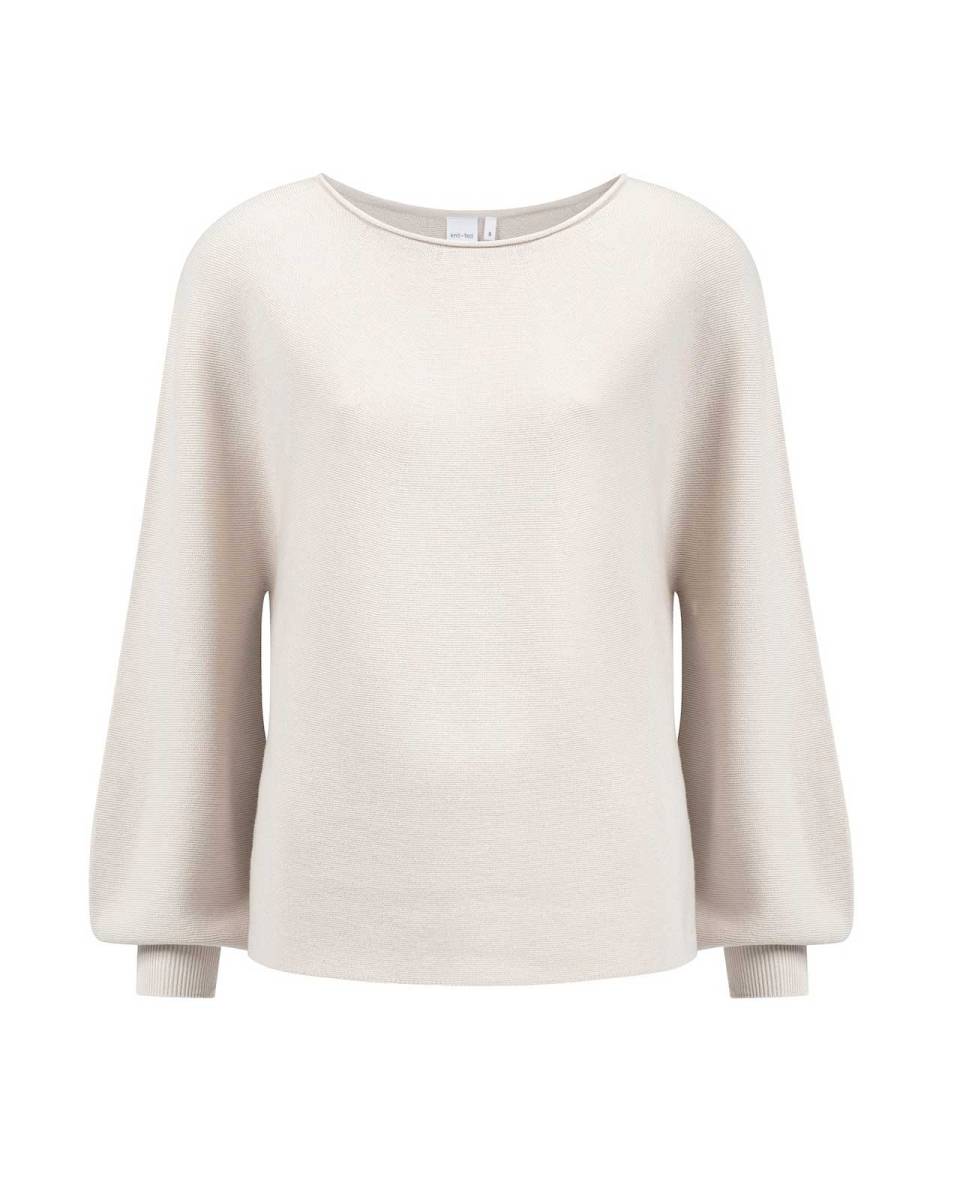Janice pullover buttermilk Knit-ted