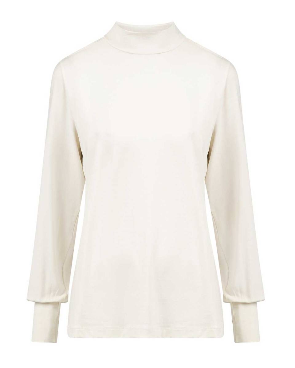 Jane top ivory Knit-ted