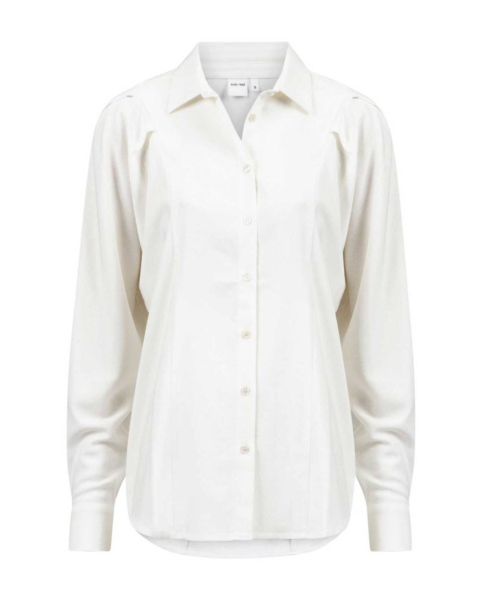 Lize blouse ivory Knit-ted