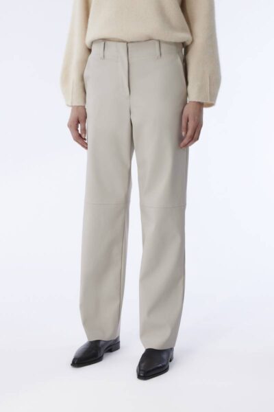 Naomi pant greige Knit-ted