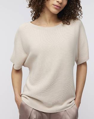 Eva pullover sand Knit-ted