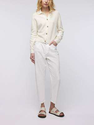 Dawn pant white Knit-ted