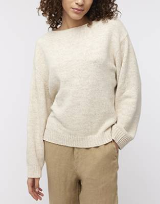 Sanne pullover sand Knit-ted