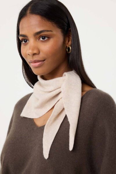 Sissy scarf sand Knit-ted