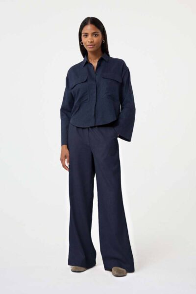 Willow pants night blue Knit-ted