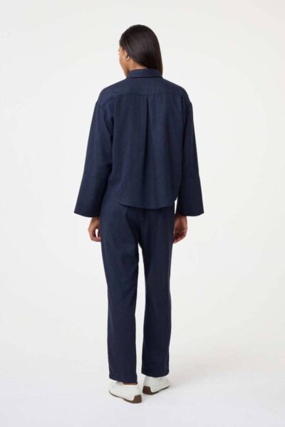 Cara blouse night blue Knit-ted