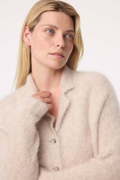 Niki cardigan creme Knit-ted