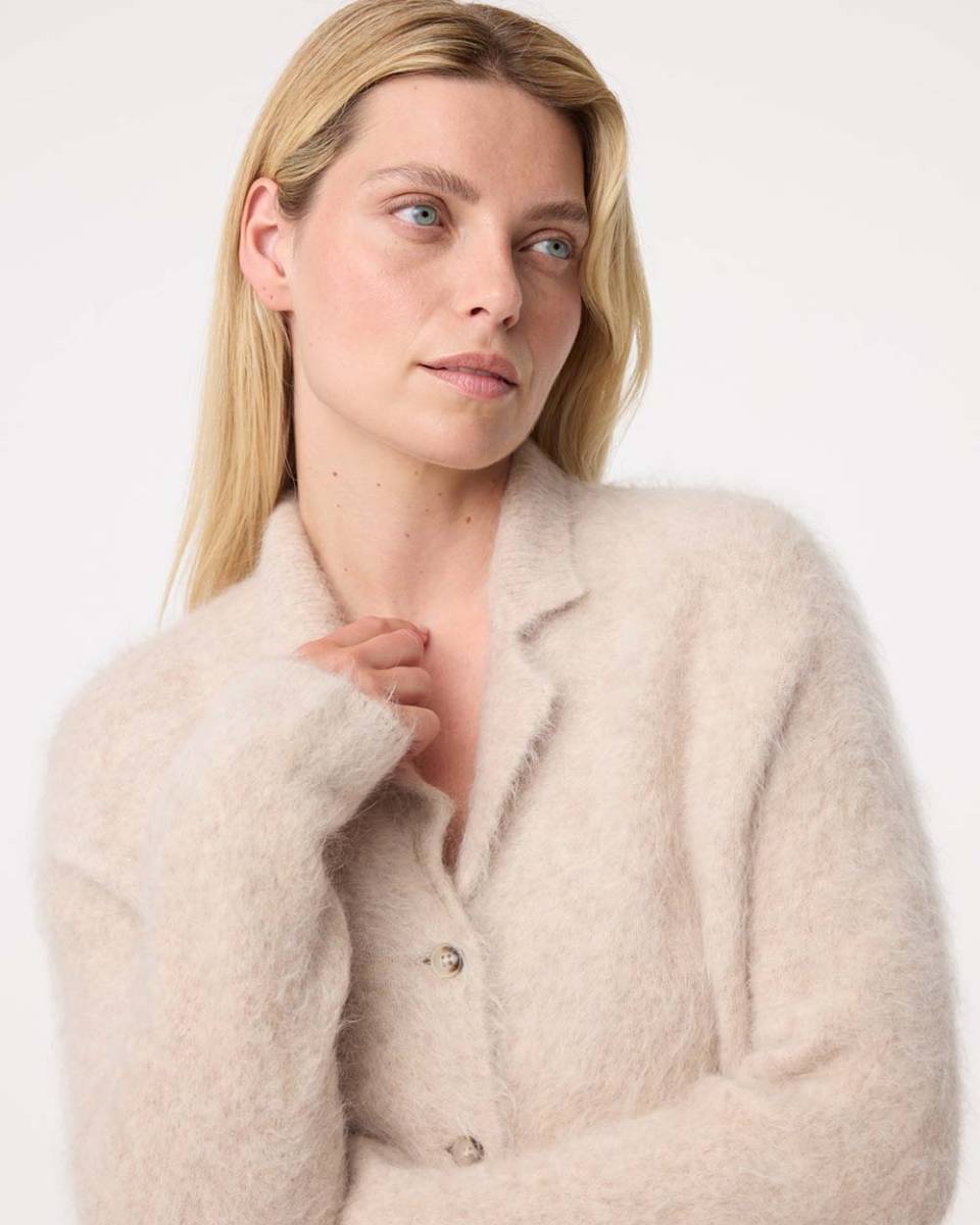 Niki cardigan creme Knit-ted - Afbeelding 2
