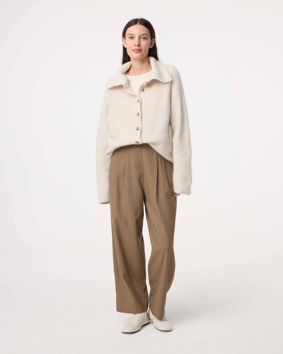 Milo cardigan greige Knit-ted - Afbeelding 3