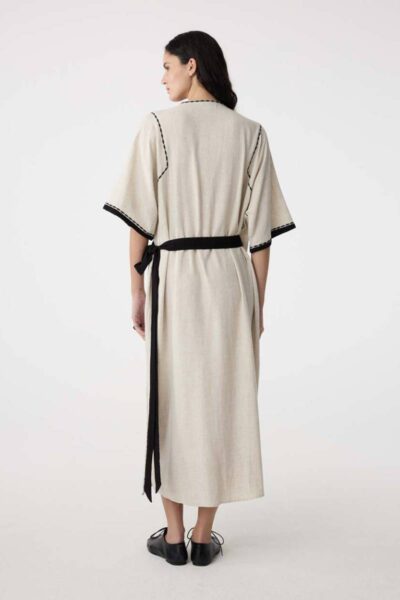 Maui dress natural Knit-ted