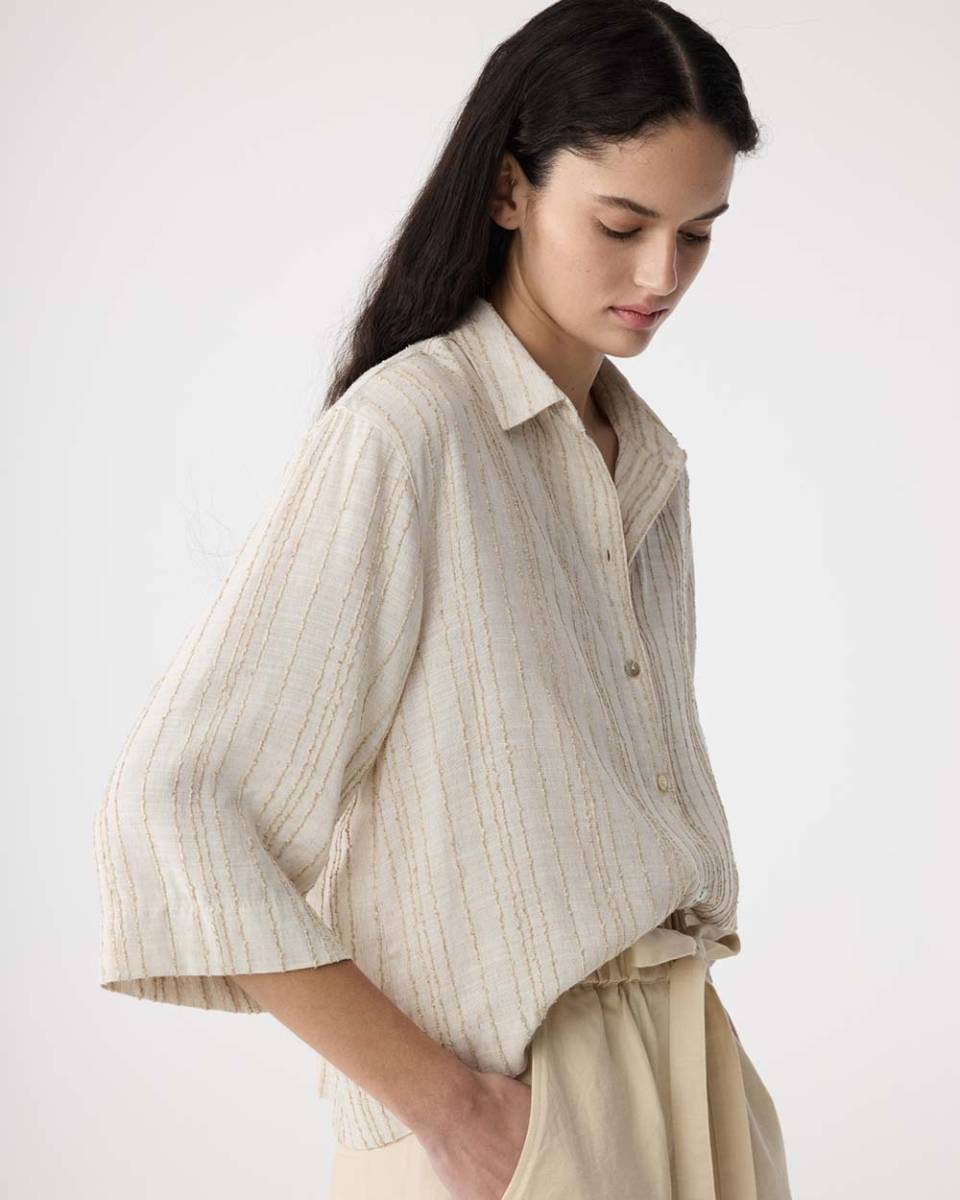 Kimi blouse sand Knit-ted - Afbeelding 2