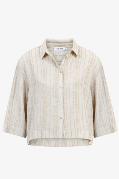 Kimi blouse sand Knit-ted