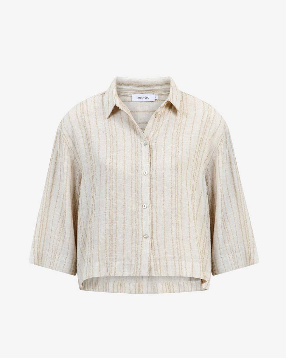 Kimi blouse sand Knit-ted - Afbeelding 5