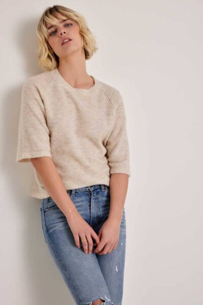 Ava pullover buttermilk Knit-ted