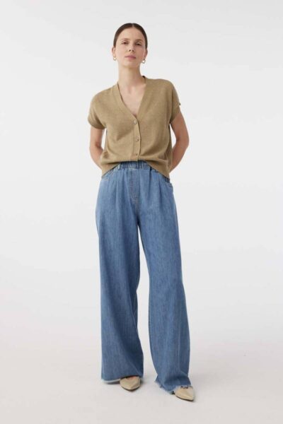 Sun pants blue Knit-ted