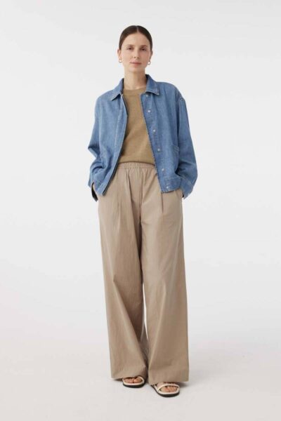Finn jacket blue Knit-ted