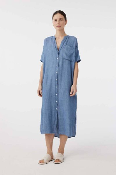 Yara dress blue Knit-ted