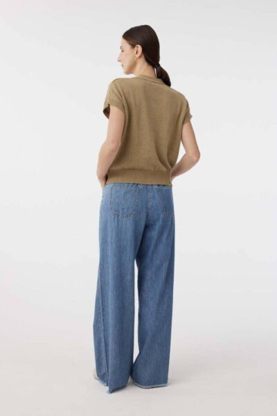 Sun pants blue Knit-ted