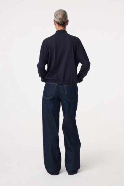 Kiki cardigan night blue Knit-ted
