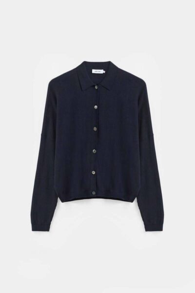 Kiki cardigan night blue Knit-ted