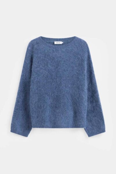 Amalia pullover mid blue Knit-ted