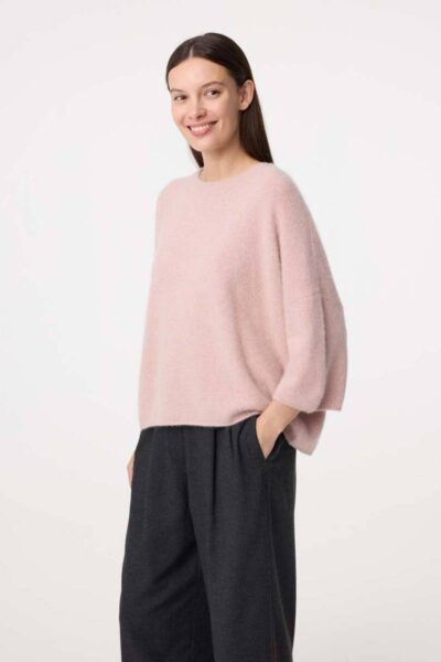 Hans top vintage rose Knit-ted