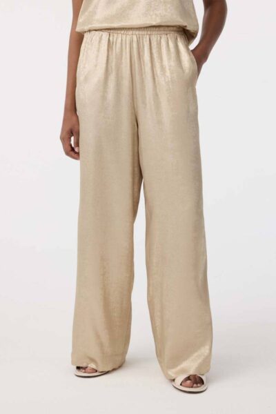 Blake pants gold Knit-ted