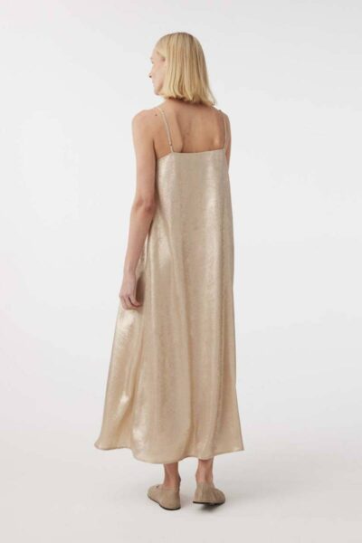 Bibi dress gold Knit-ted