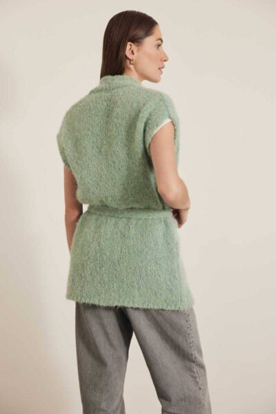 Bernou cardigan mint Knit-ted