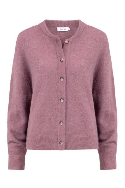Britney cardigan lilac Knit-ted