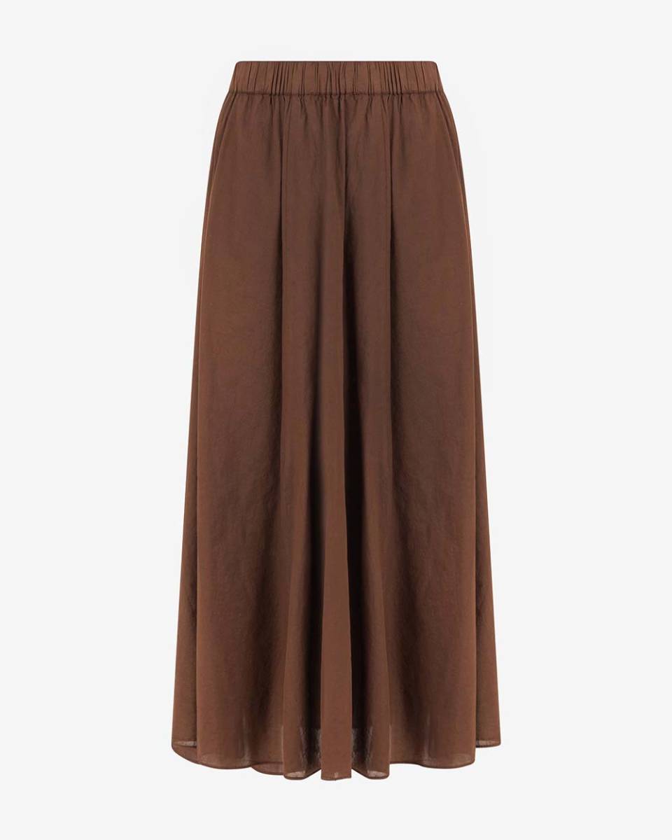 Cato skirt mid brown Knit-ted - Afbeelding 5