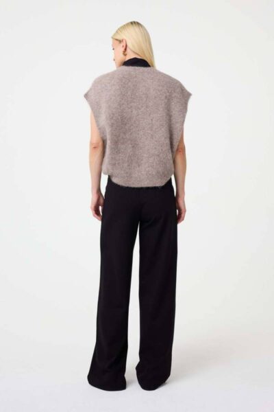 Constanze cardigan mocca Knit-ted