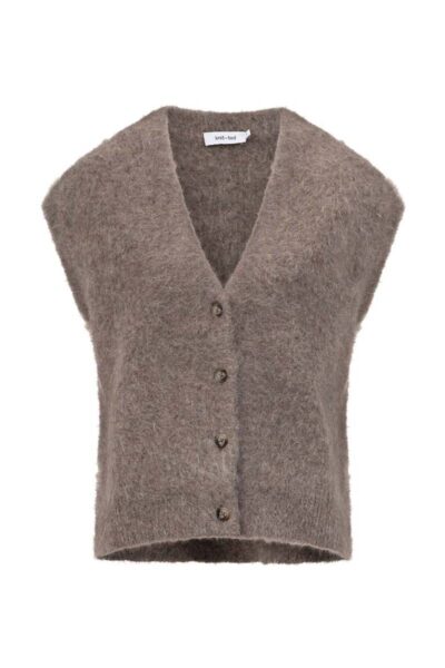 Constanze cardigan mocca Knit-ted