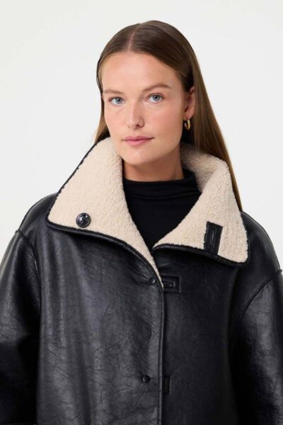 Cozy jacket creme Knit-ted