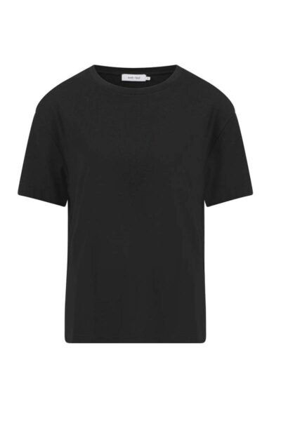 Hazel tee black Knit-ted