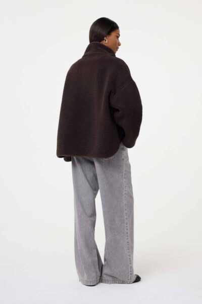 Jill jacket choco Knit-ted