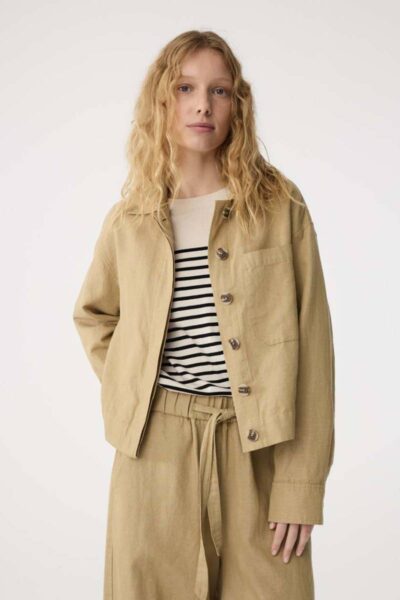Joan jacket clay Knit-ted