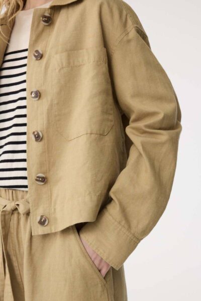 Joan jacket clay Knit-ted