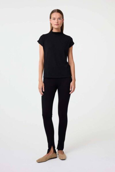 Leila pants black Knit-ted