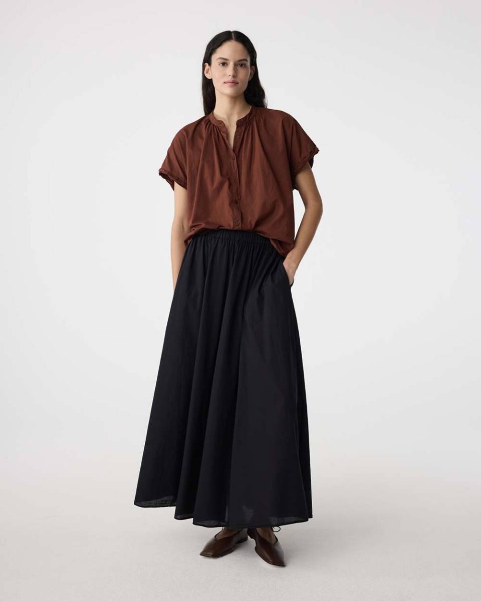 Lotus blouse mid brown Knit-ted - Afbeelding 3
