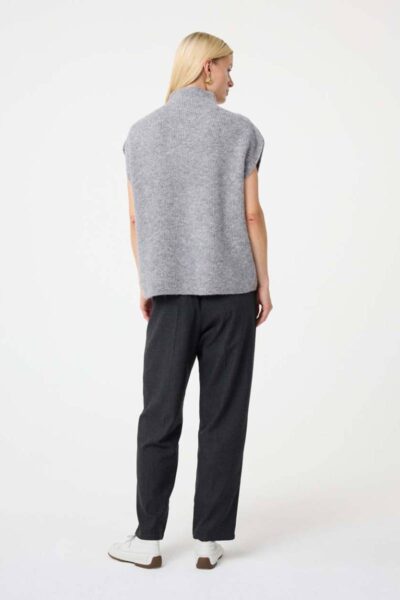 Rave pullover mid grey Knit-ted
