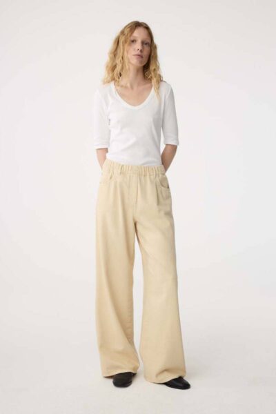 Twiggy pants sand Knit-ted