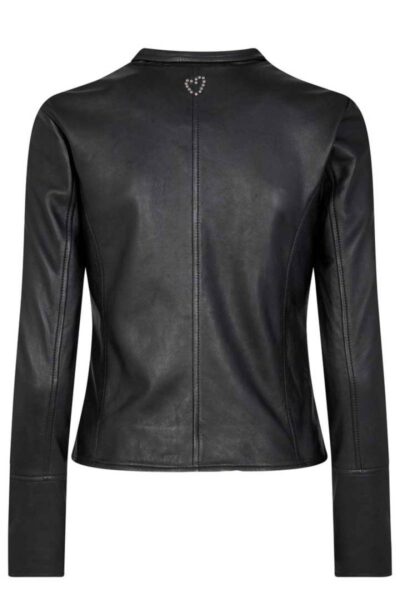 Metha leather jacket black Mos Mosh