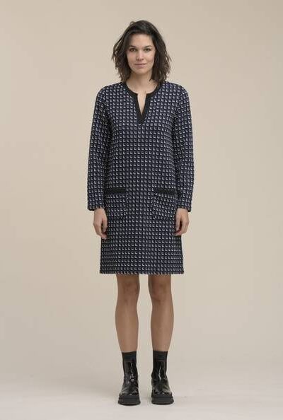 Tiego robe navy La Fee Maraboutee