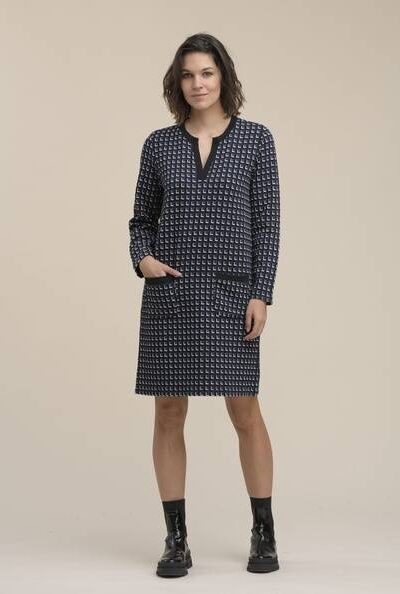 Tiego robe navy La Fee Maraboutee