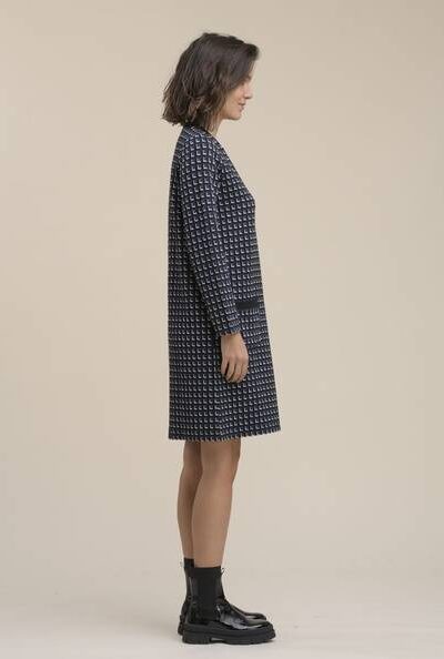 Tiego robe navy La Fee Maraboutee